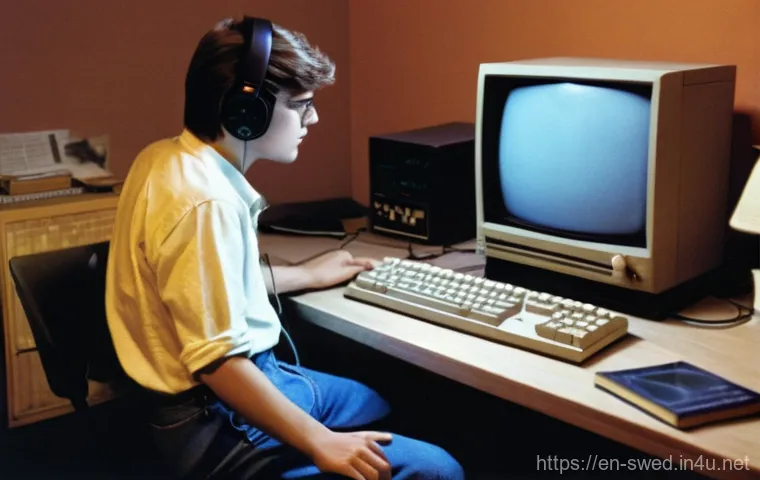 스웨덴의 게임 산업 - **"The Genesis of Gaming Innovation: 1980s Swedish Developer"**
A highly detailed, realistic ill...