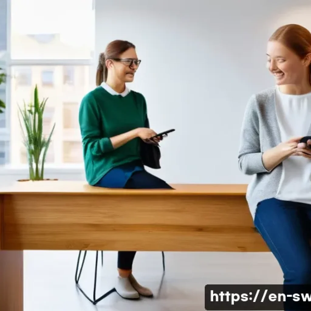 스웨덴의 의료제도 - **Swedish Vårdcentral Visit: A Welcoming First Step**
A bright, clean, and modern Swedish vårdce...